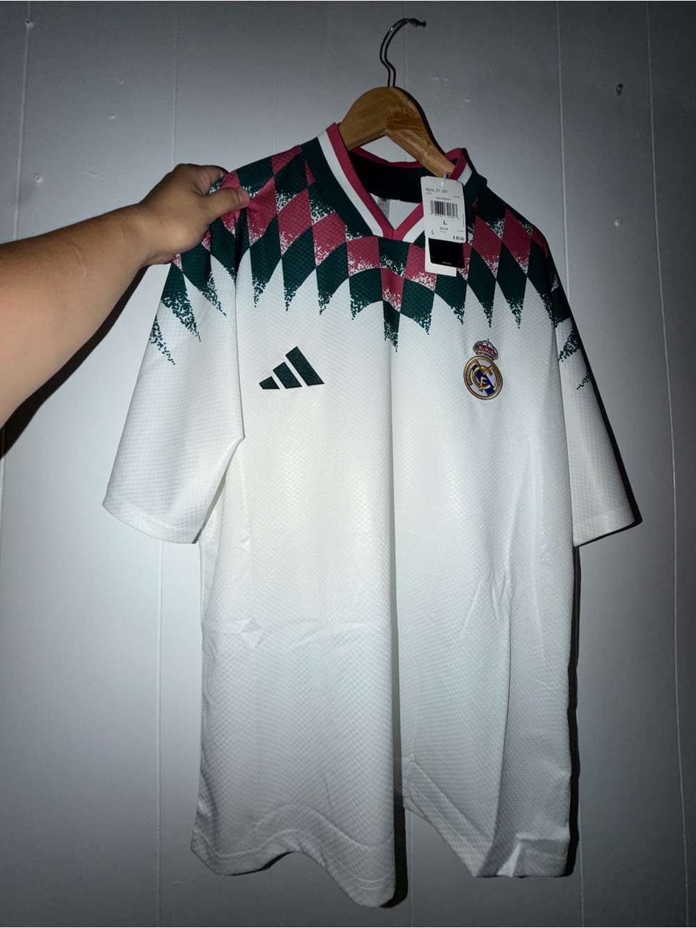 Men Adidas Real Madrid Stadium Version Size L